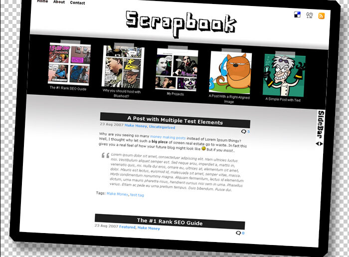 Scrapbook Theme