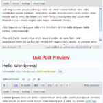 jQuery Post Preview