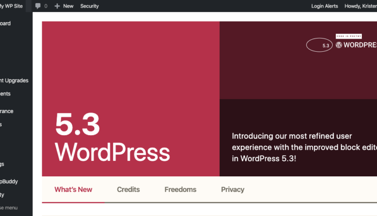 WordPress 5.3. Топ нових функцій